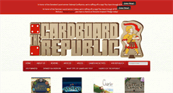 Desktop Screenshot of cardboardrepublic.com